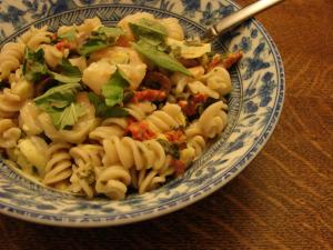 Alfredo Vegetable Pasta